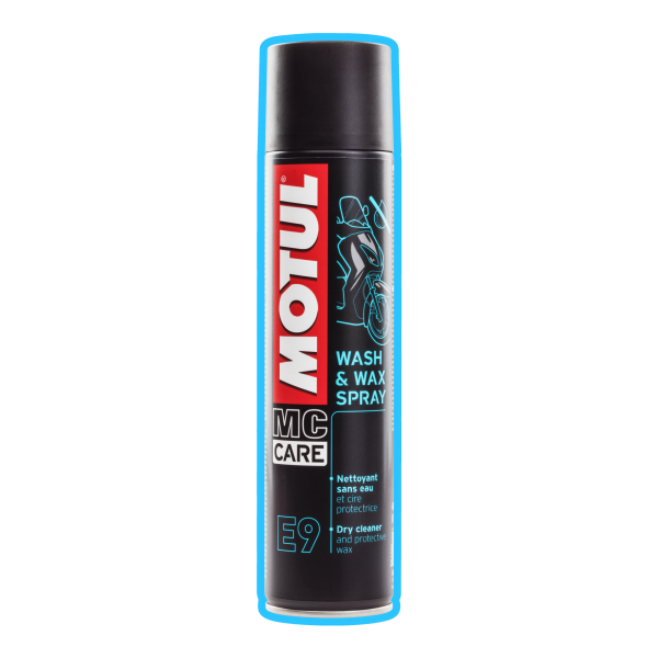 MOTUL E9 Wash & Wax Aerosol 400mL